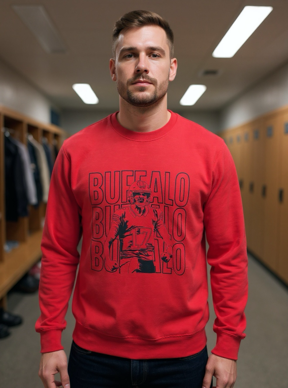 Thats our quarterback crewneck