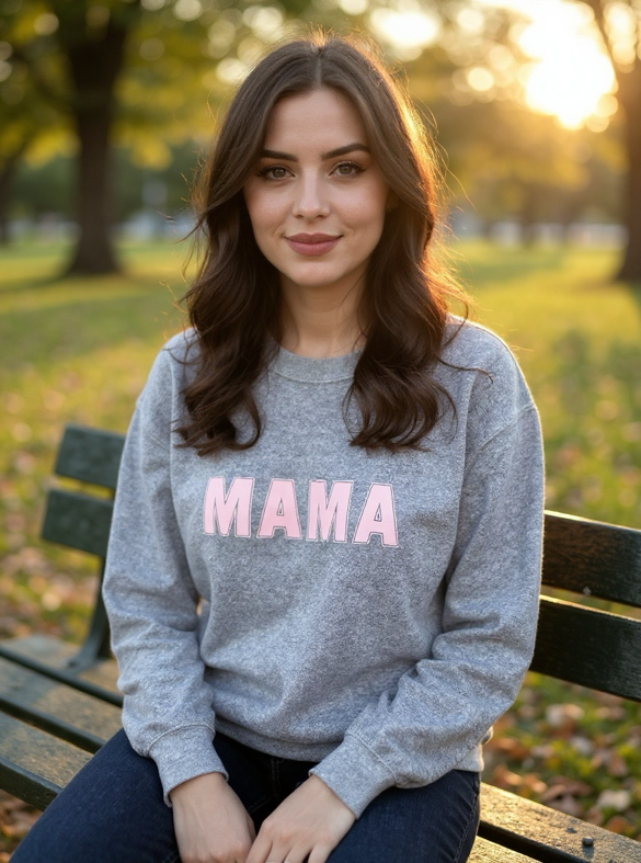 MAMA crew neck sweatshirt
