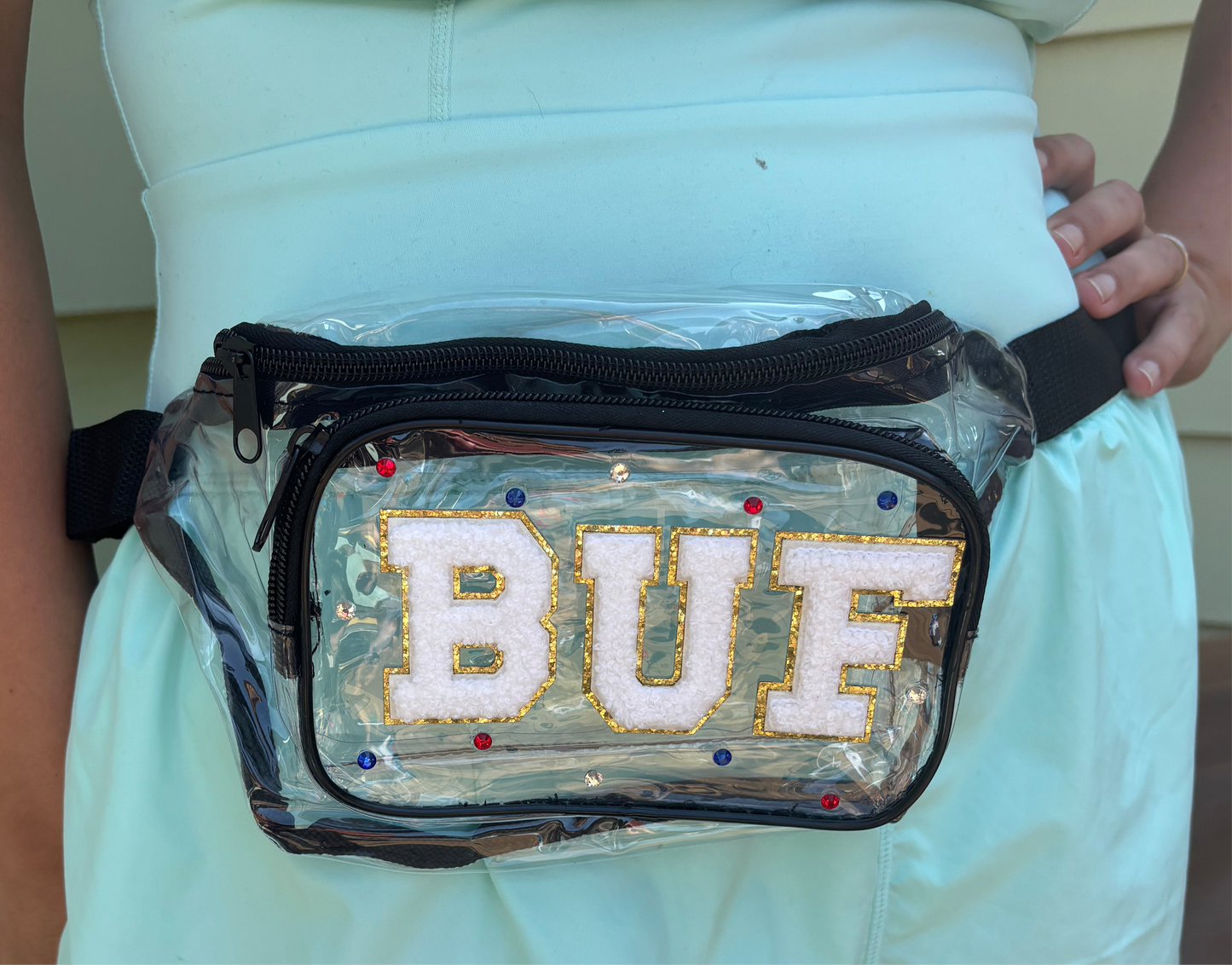 Buffalo Rhinestone Fan Packs