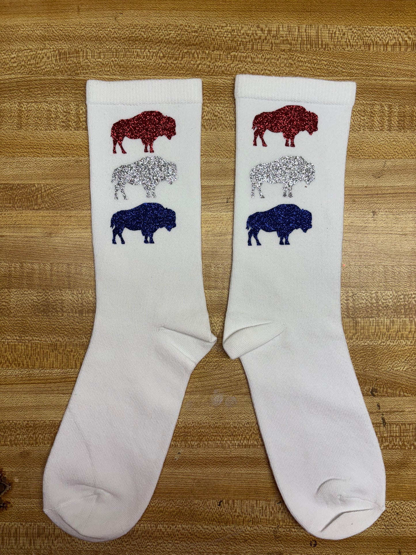 Buffalo Sparkle socks