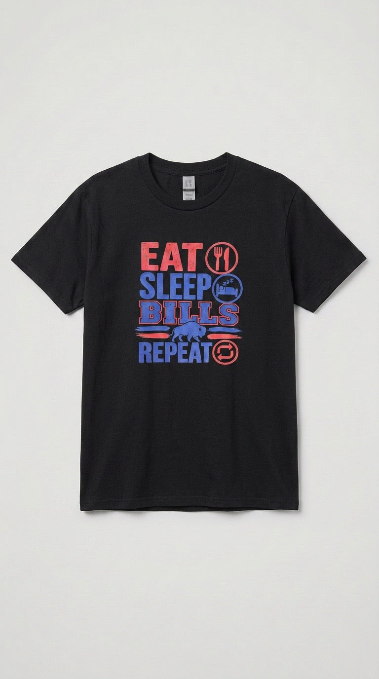 Eat Sleep BILLS Repeat