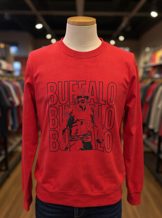 Thats our quarterback crewneck