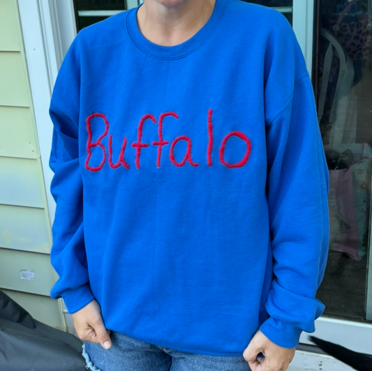Buffalo Stitched Sweater